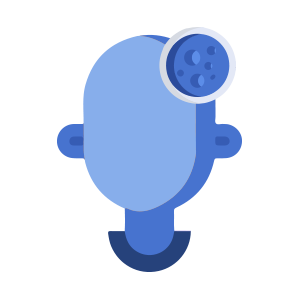 oncólogo, doctor, cáncer, cabeza, cuello